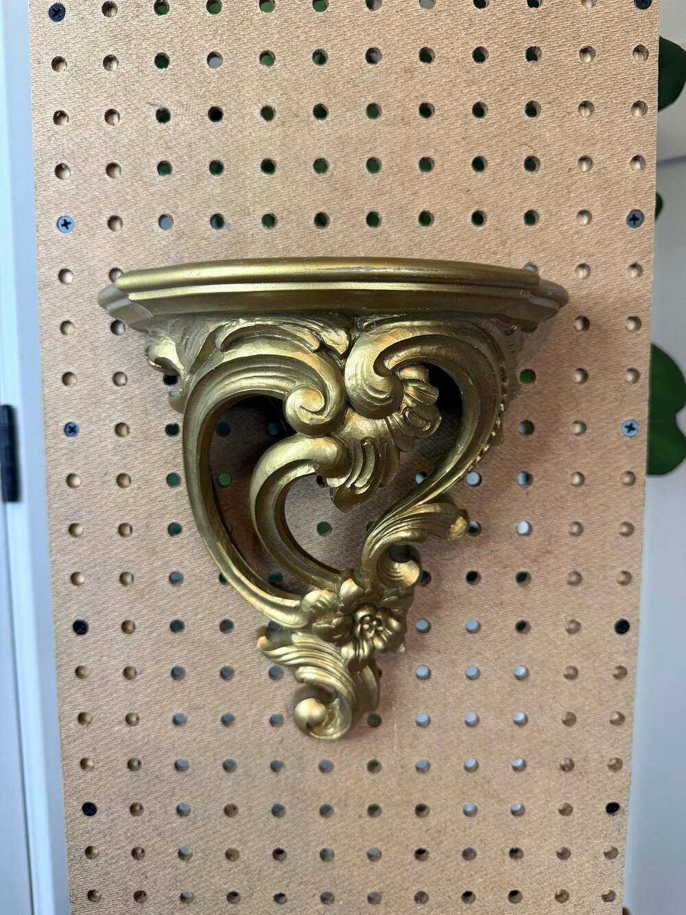 Vintage Dart Wall Sconce Shelf